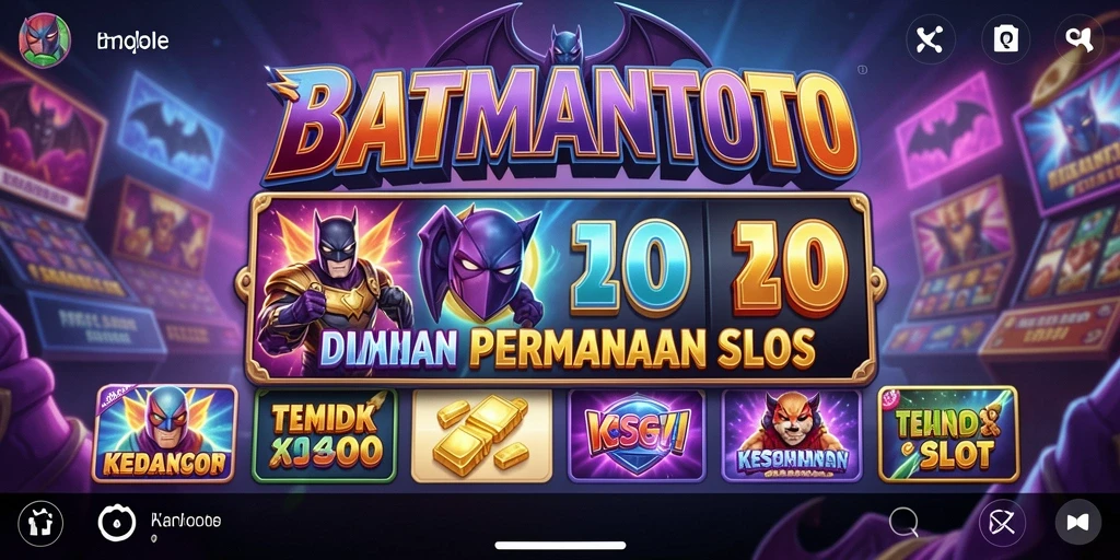 Screenshot gameplay BATMANTOTO menampilkan pengalaman slot yang menegangkan.