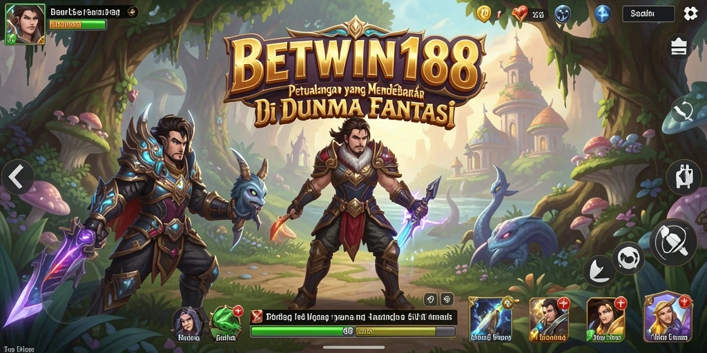 Tampilan gameplay seru dari BETWIN188 yang penuh tantangan dalam petualangan.
