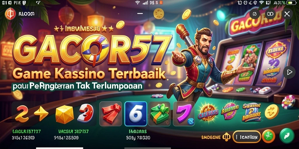 Tampilan menarik dari gameplay Kasino di GACOR577.
