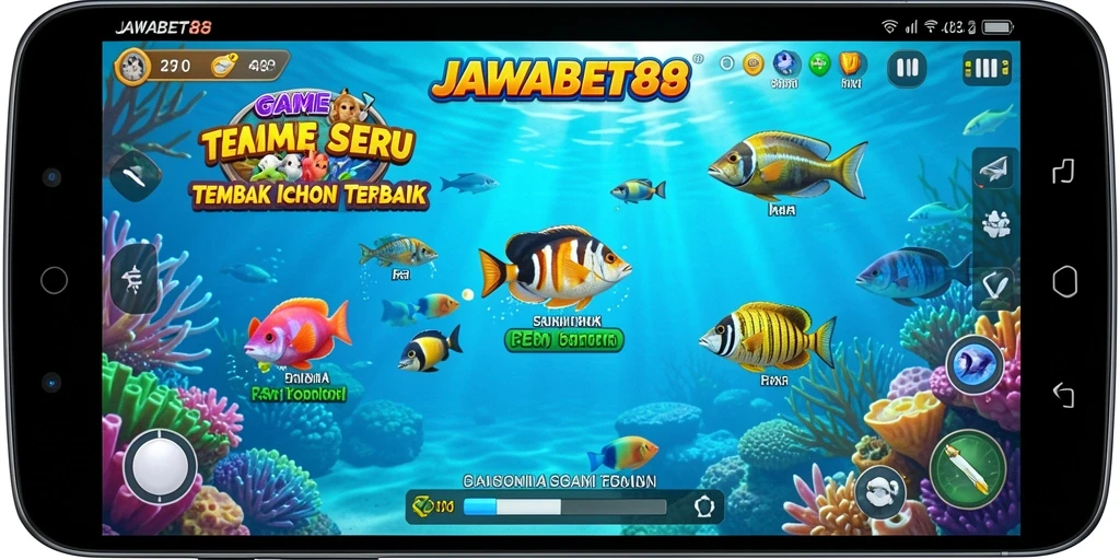 Tampilan gameplay JAWABET88 yang menarik dan penuh warna.