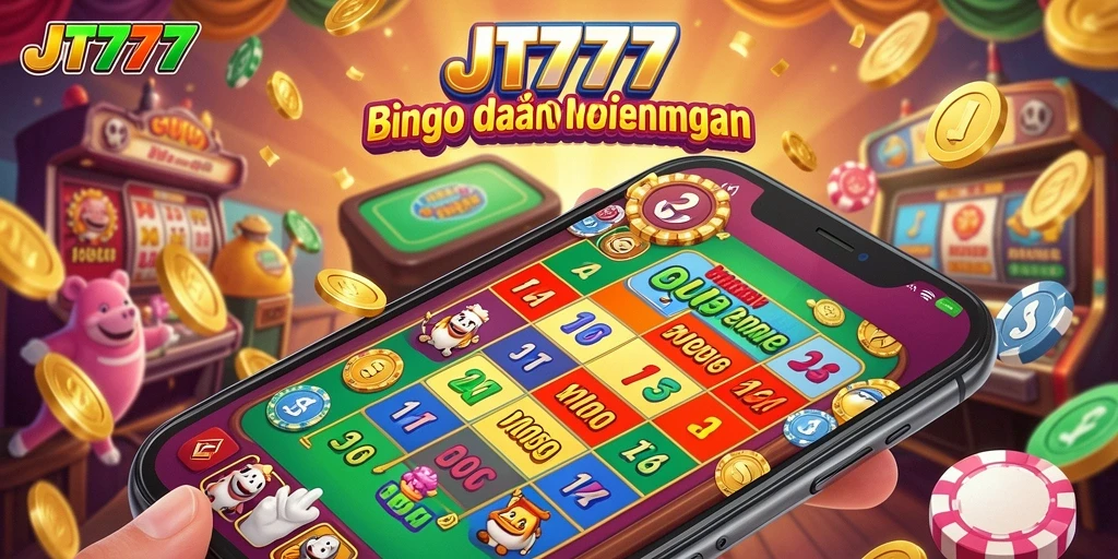 Tampilan gameplay JT777 yang seru dan menarik dalam permainan Bingo.