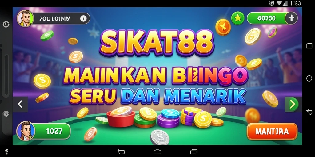 Tampilan gameplay menarik dari SIKAT88 yang seru